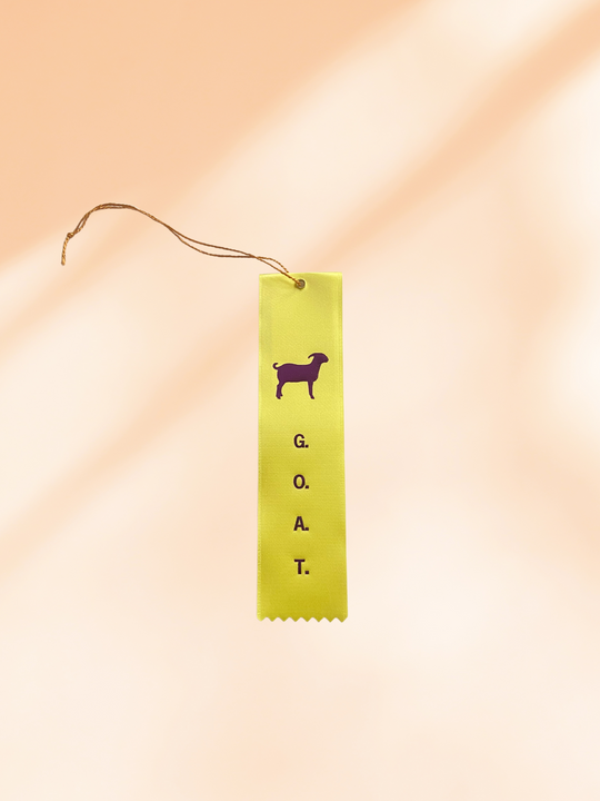 G.O.A.T Compliment Ribbon