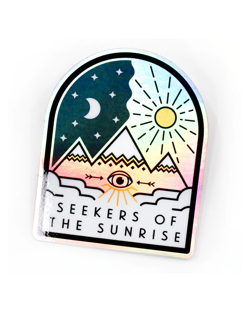 Seekers of the Sunrise Hologram Sticker